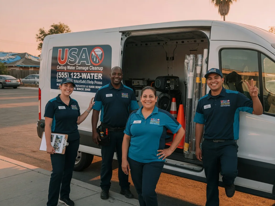 Ceiling Water Damage Restoration company in Camp Pendleton, CA